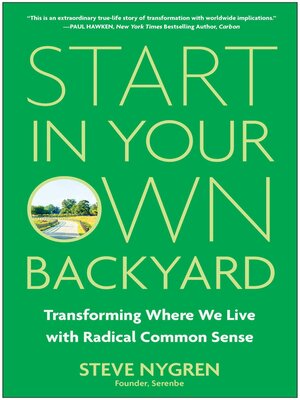 cover image of Start in Your Own Backyard